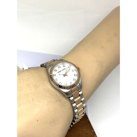 Anne Klein Women\'s Watch AK-5441 Quartz Mother of Pearl Dial Two Tone Steel 26mm main image 9